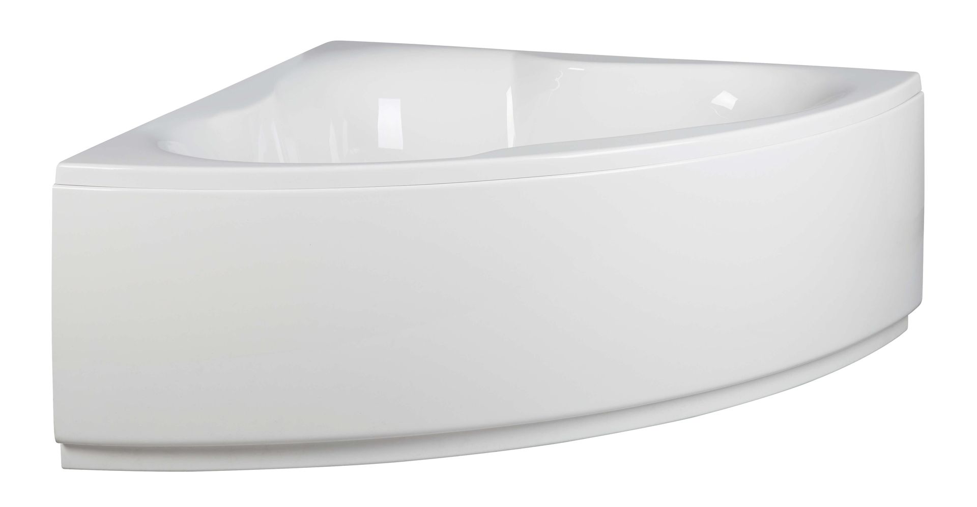 Tablier de baignoire d'angle 2 places