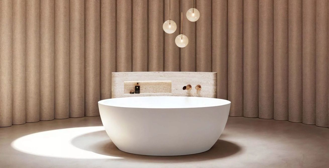 Baignoire îlot Ronde XXL