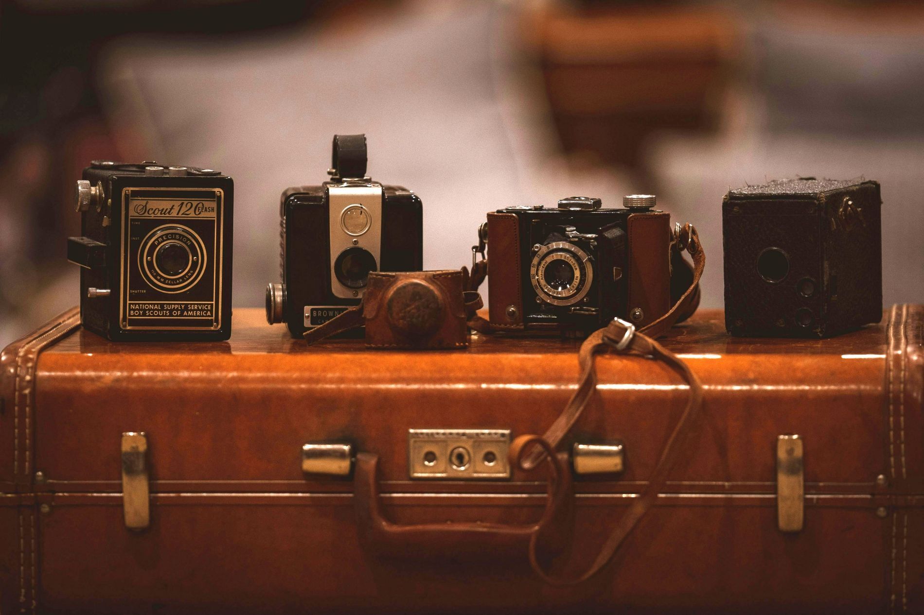 Valise voyage ancienne
