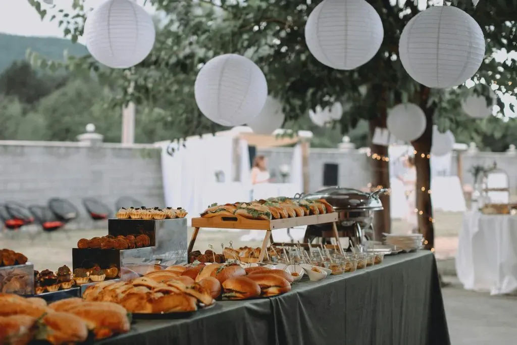 outdoor catering bbq