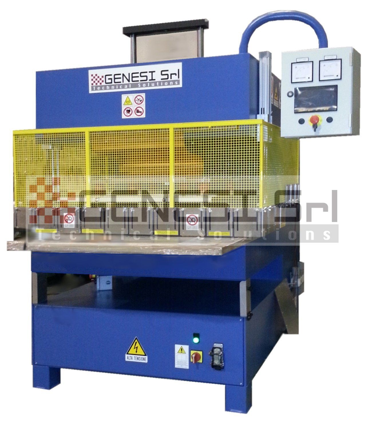 saldatura nastri trasportatori, confezionamento nastri trasportatori, sidewall, spondaflex, side wall, sponda flex, saldatrice hf, dentatrice cinghia, elettrodo, stampo nastri