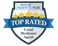 Healthmarkets logo in blue and green.