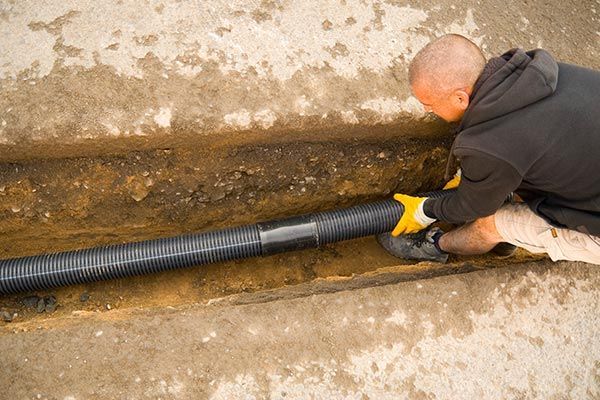 Fitting the Drain Pipes — Anderson, SC — A&R Septic Tank Cleaning Fitting the Drain Pipes — Anderson, SC — A&R Septic Tank Cleaning