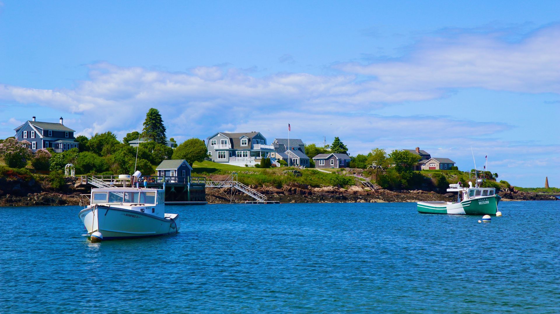 Biddeford, Maine boat harbor