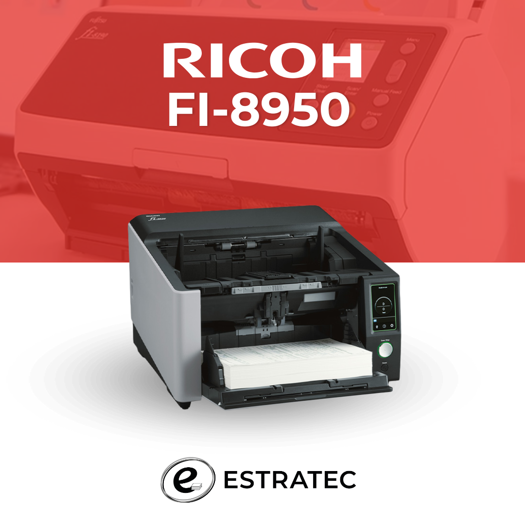 Una imagen de una impresora ricoh fi-8990