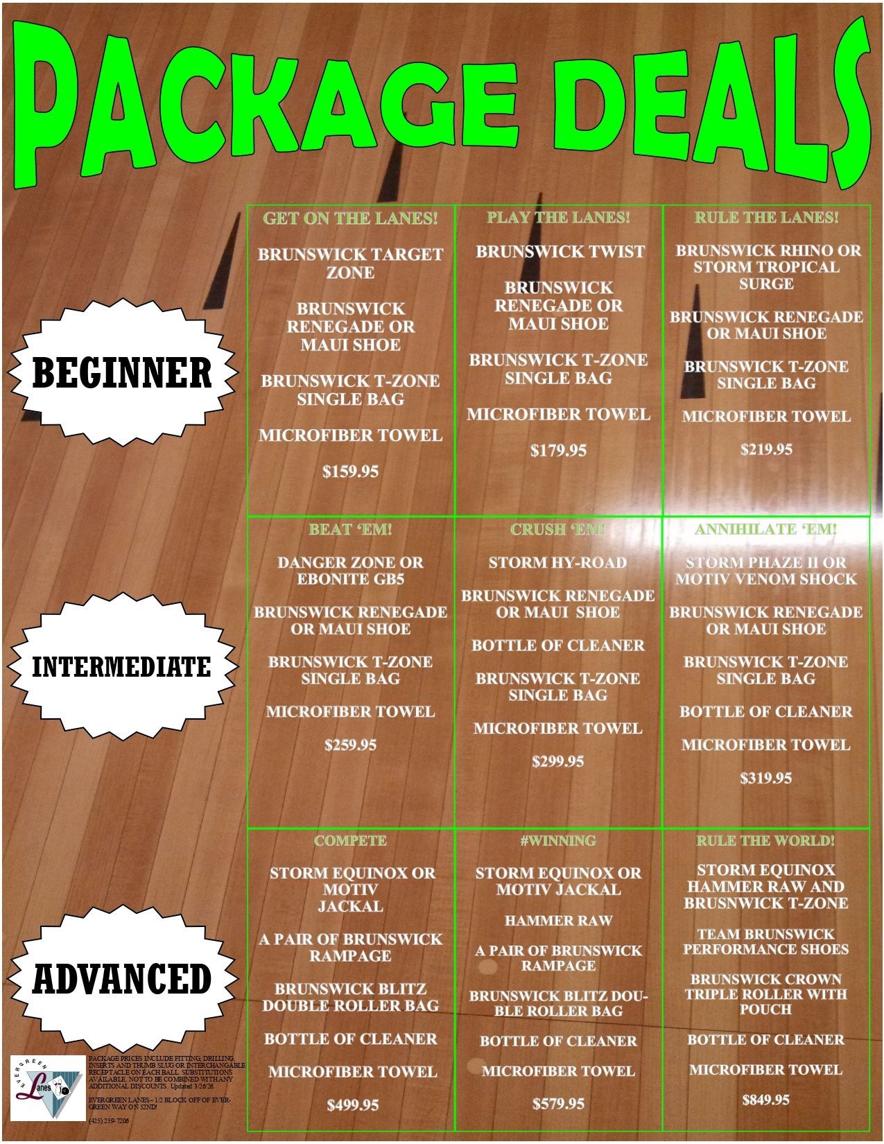 Ball Packages