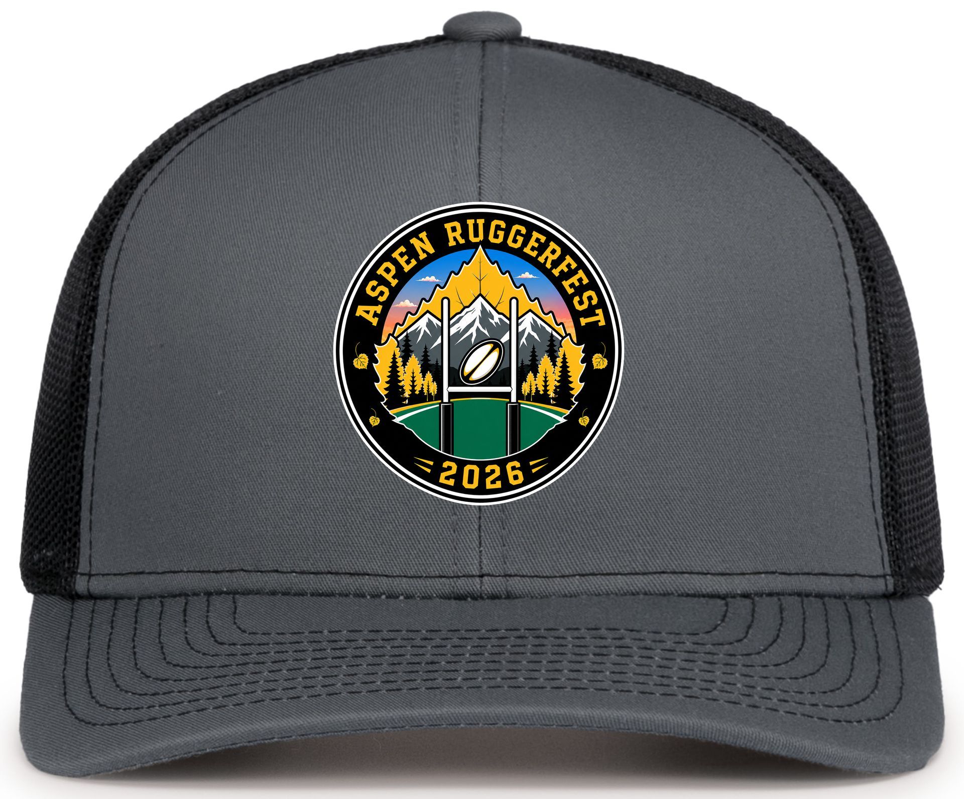 2026 Ruggerfest - Contrast Stitch Trucker Snapback Cap