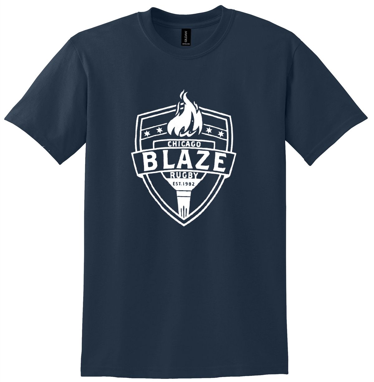 Blaze - Navy T-Shirt *CLOSEOUT*