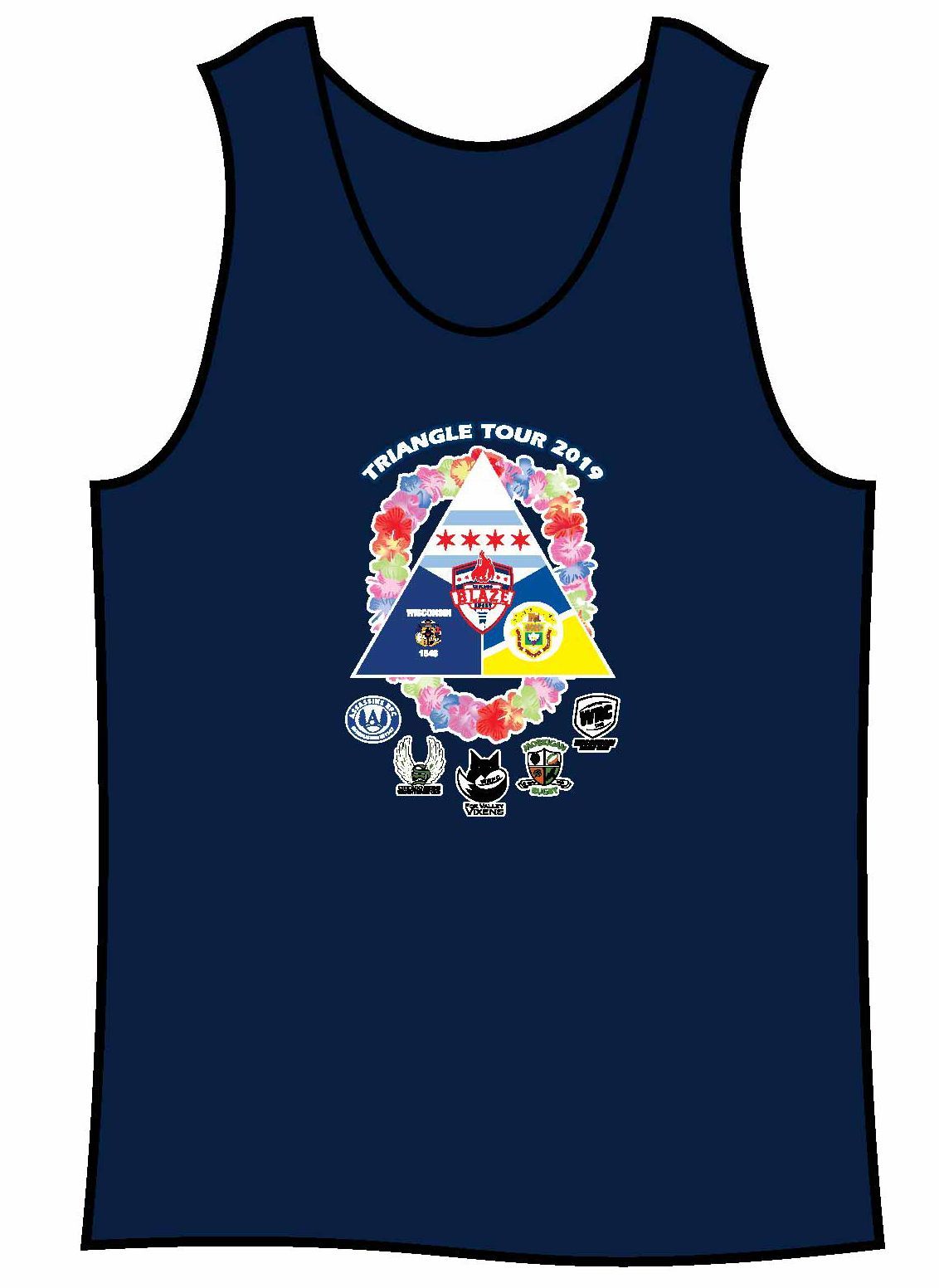 Blaze - Triangle Tour Tank Top *CLOSEOUT*