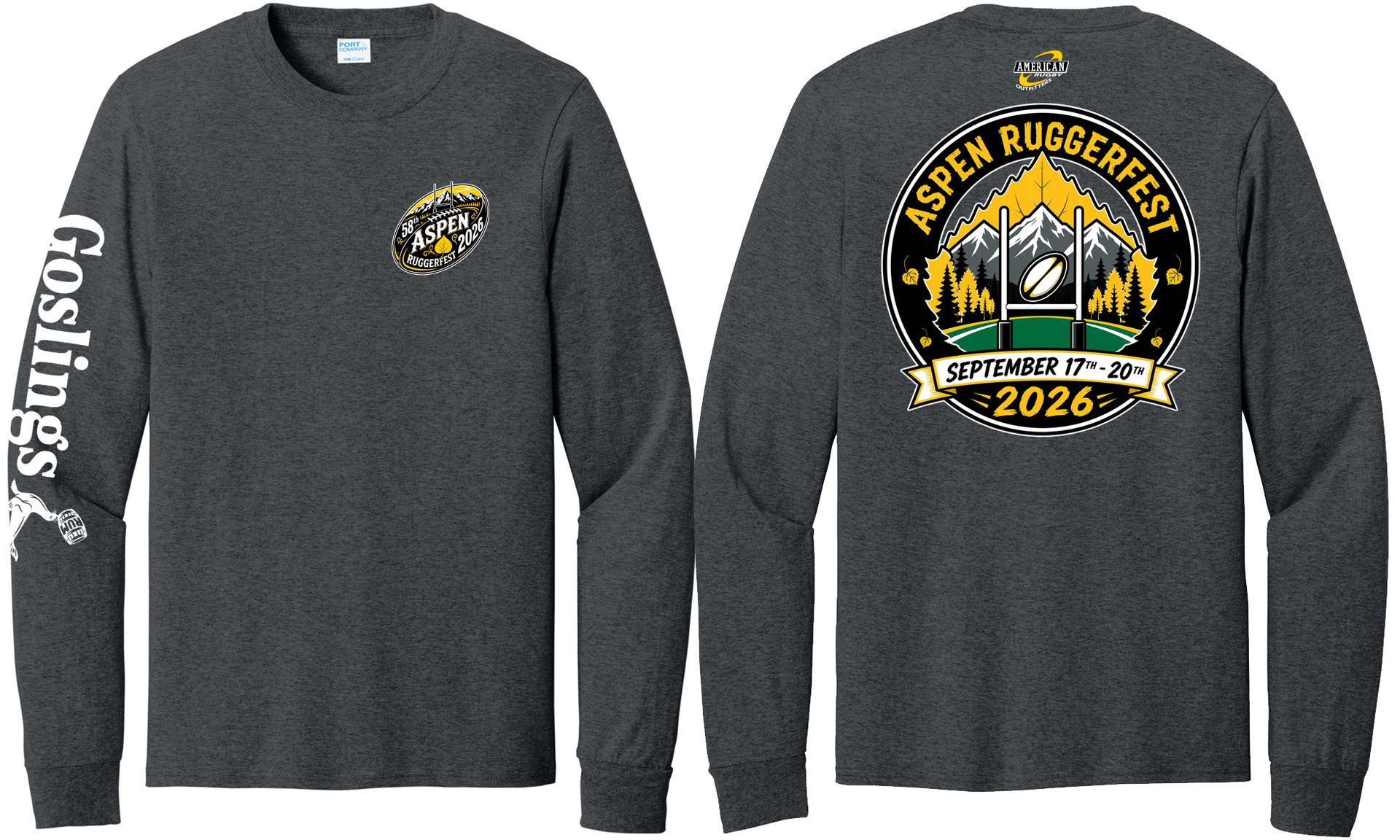 2026 Ruggerfest - Tournament Long Sleeve Shirt