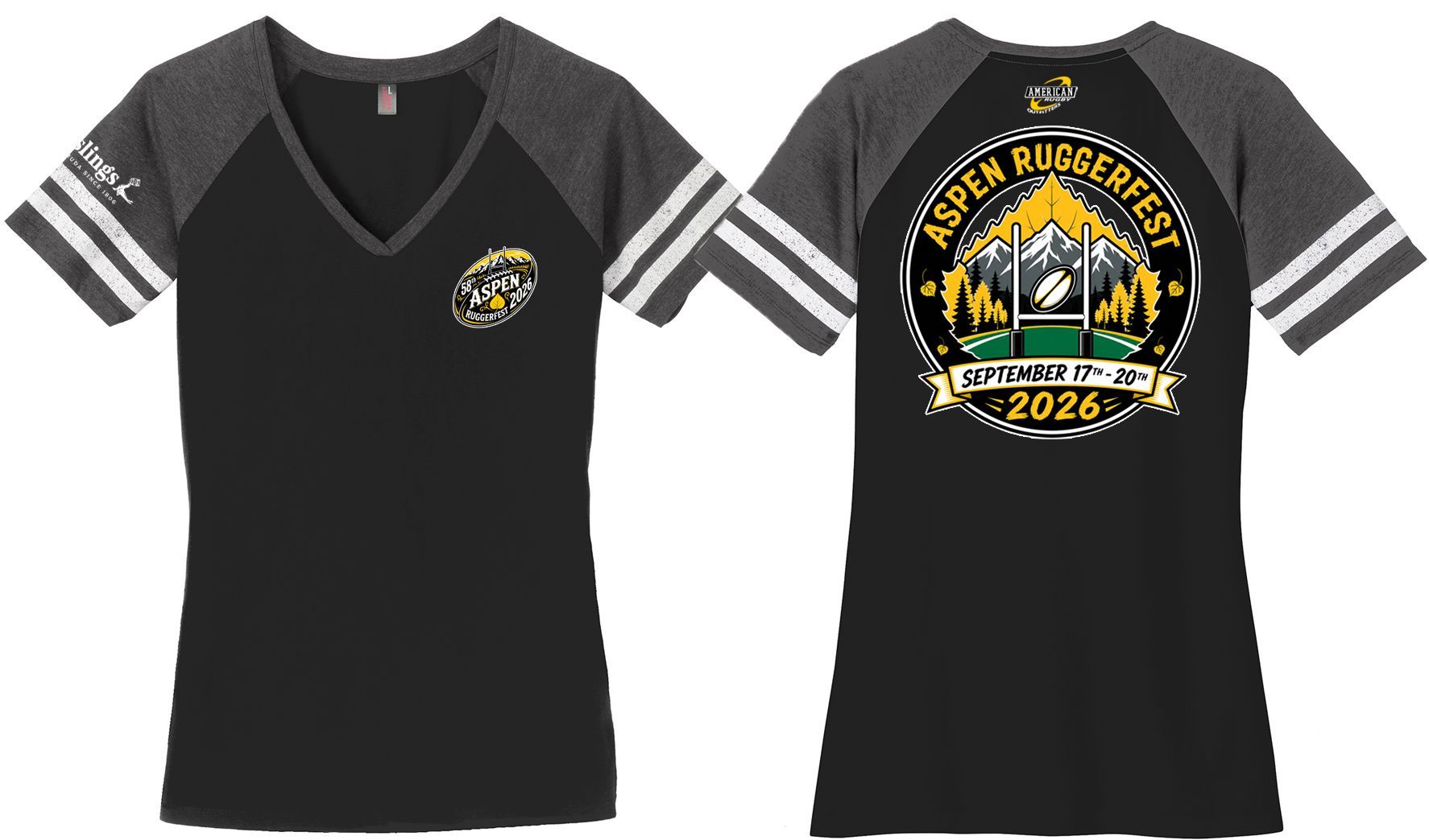 2026 Ruggerfest - Tournament Women’s  V-Neck Tee