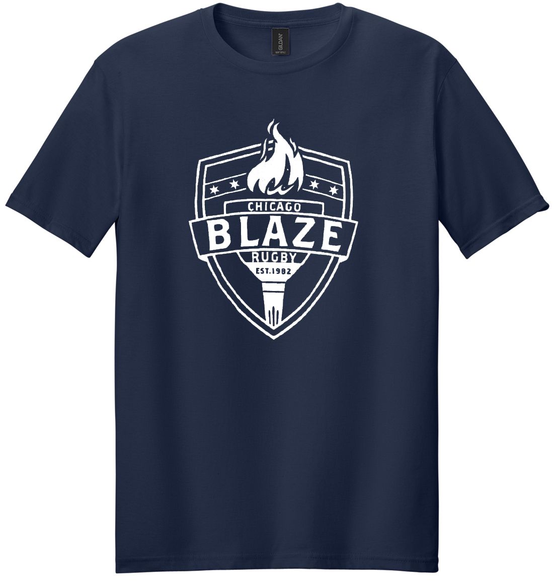 Blaze - Softstyle T-Shirt (NAVY)