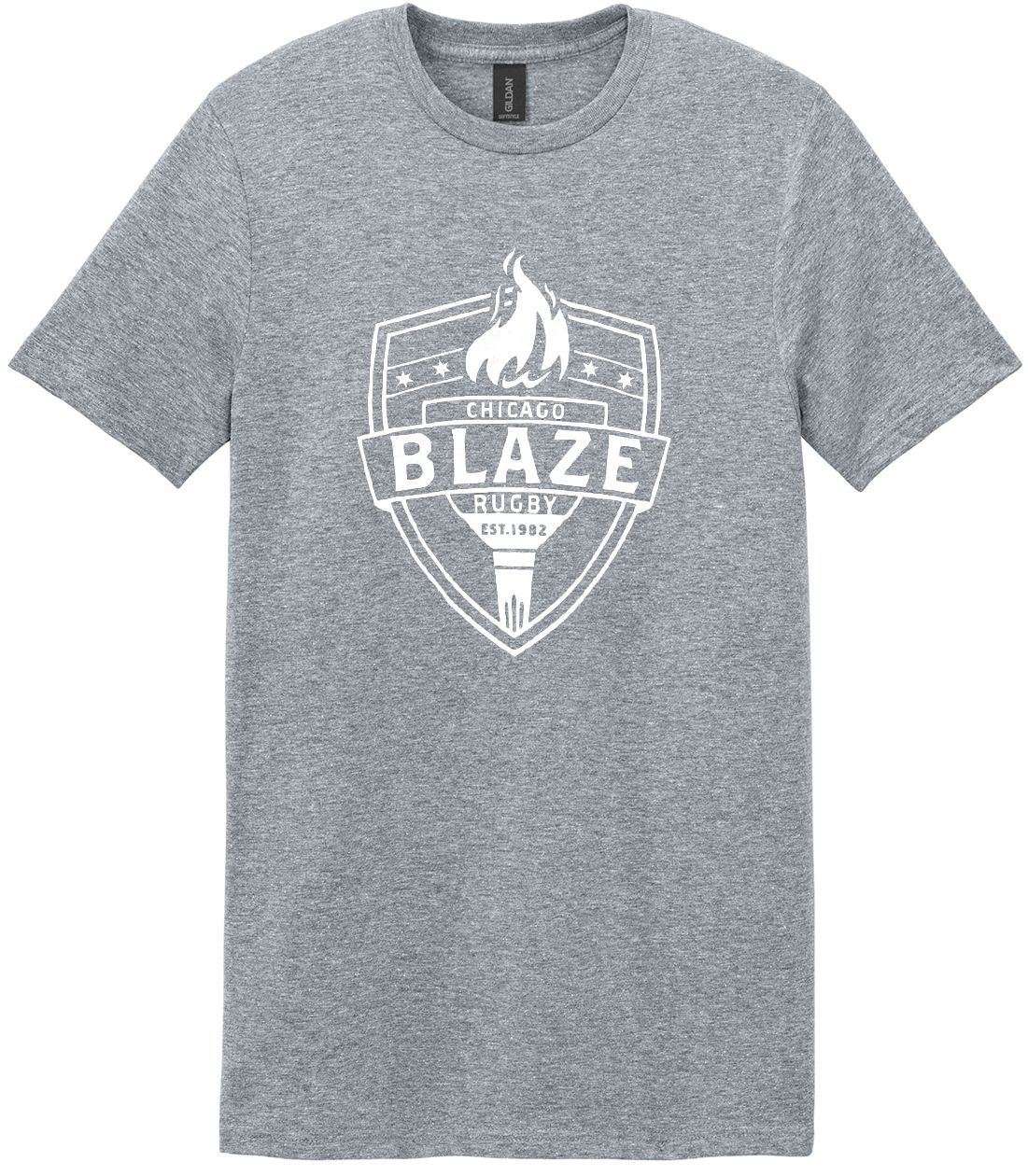 Blaze - Softstyle T-Shirt (GREY)