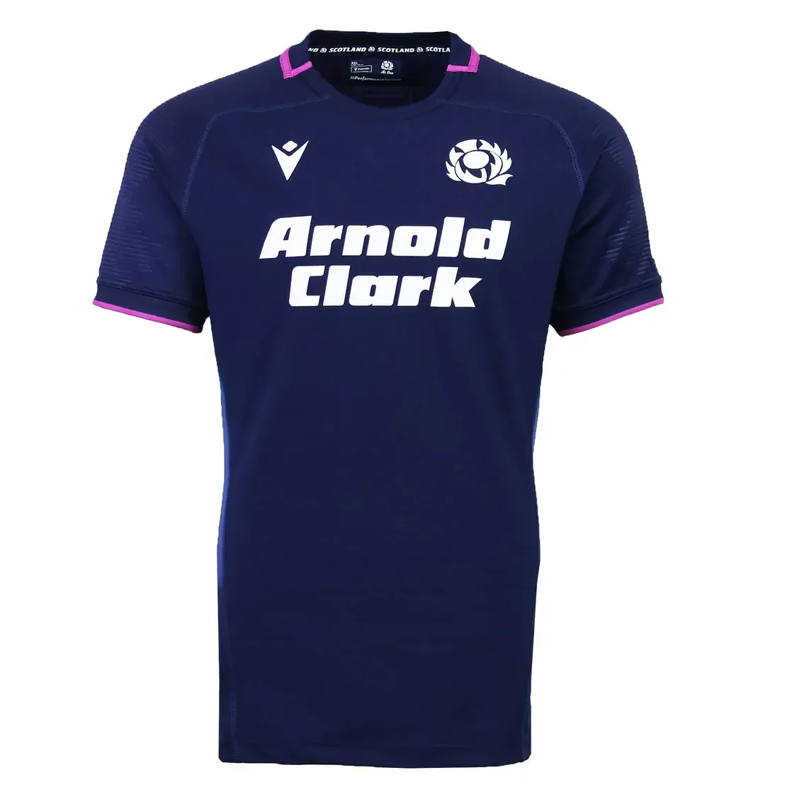Scotland 25/26 Authentic Matchday Home Jersey by Macron