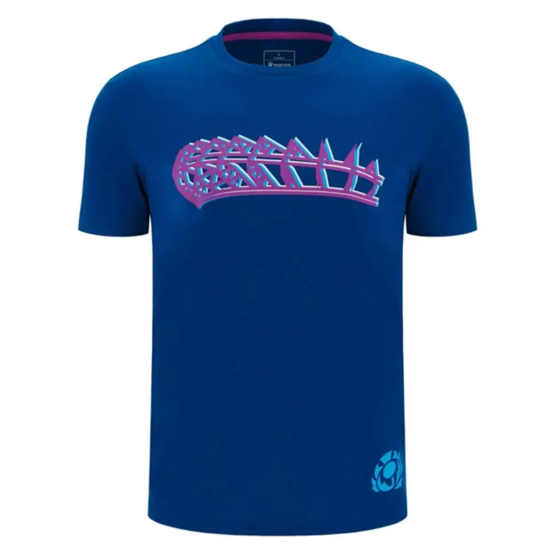 Scotland 25/26 Murrayfield Stadium T-Shirt by Macron