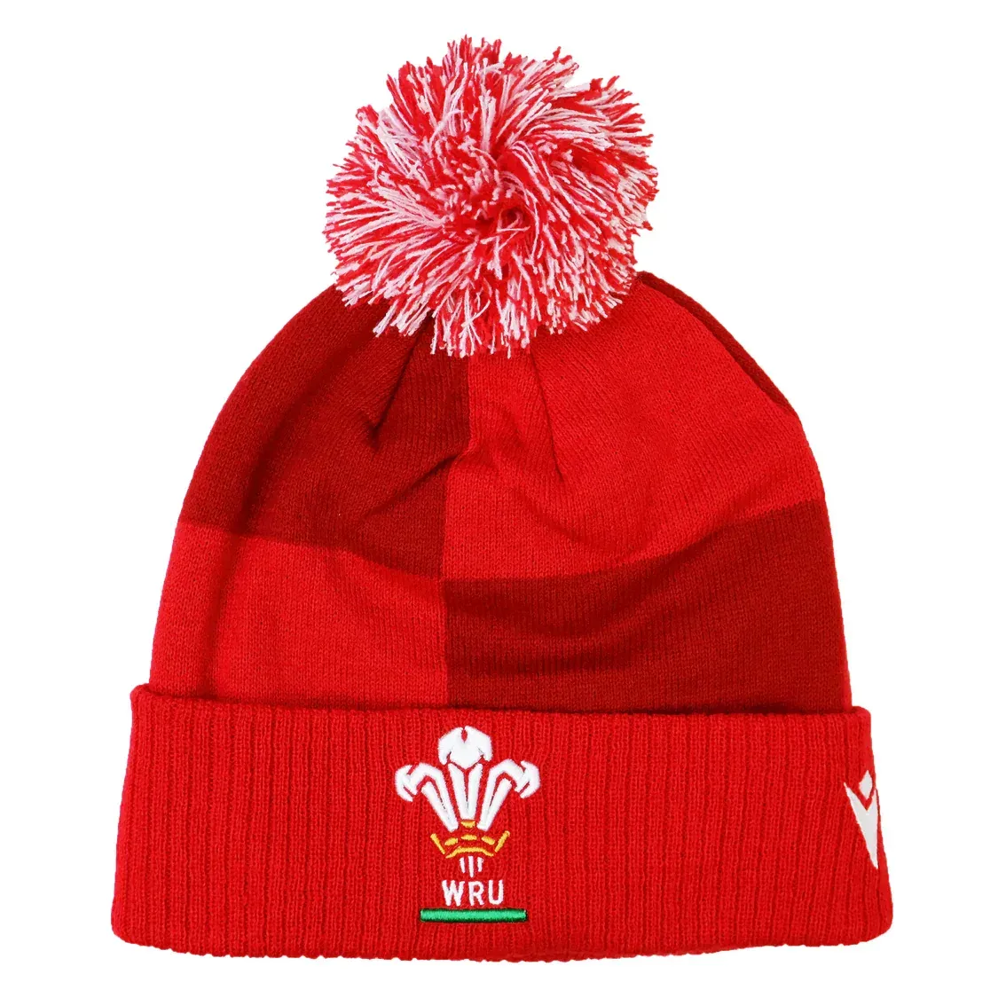 Wales 25/26 Pom-Pom Beanie by Macron
