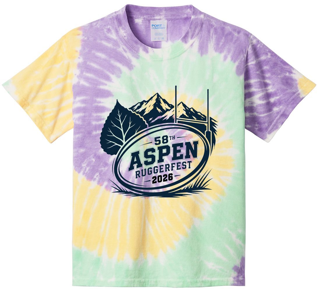 2026 Ruggerfest - Youth Tie-Dye Tee