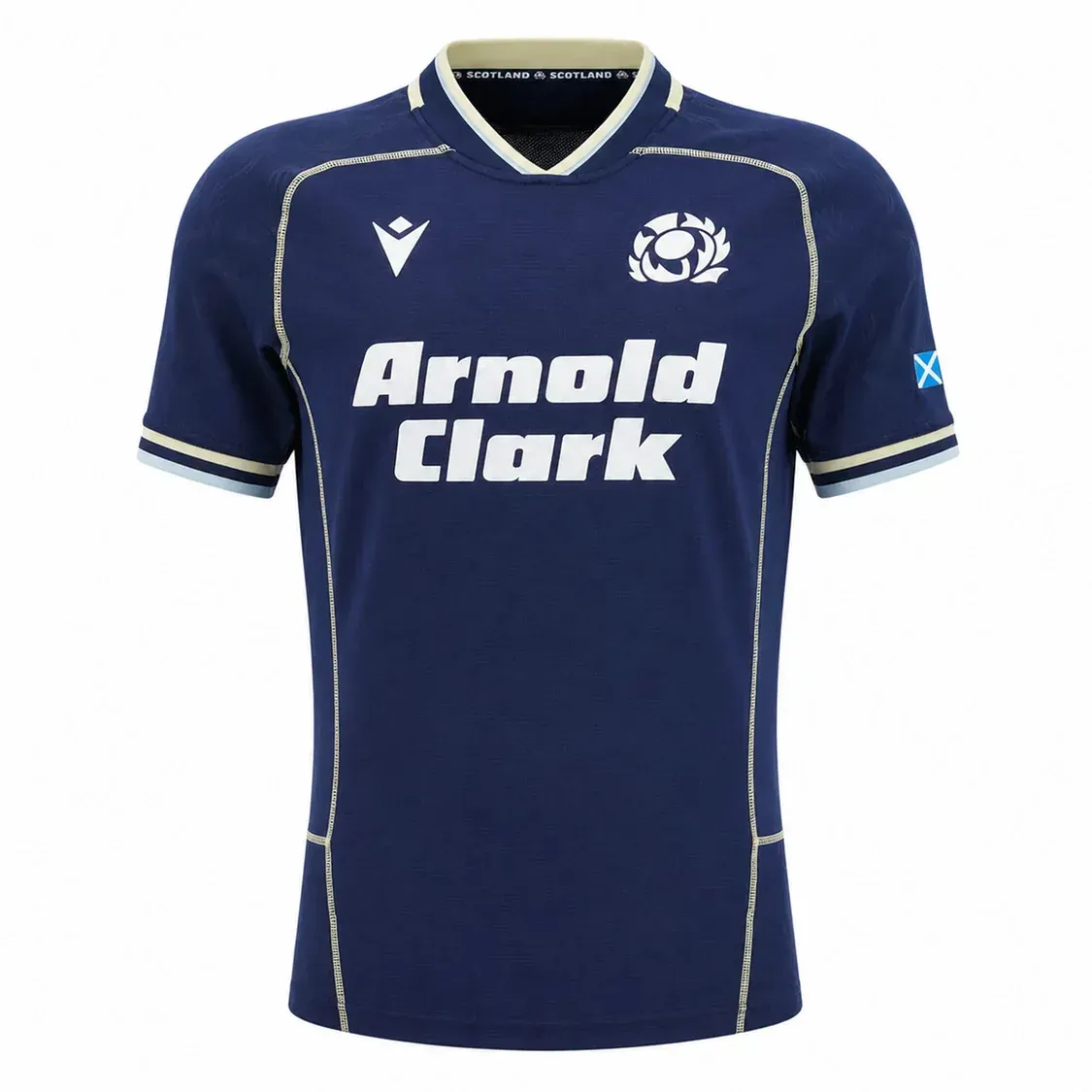 Scotland SRU 26/27 Authentic Matchday Home Jersey by Macron