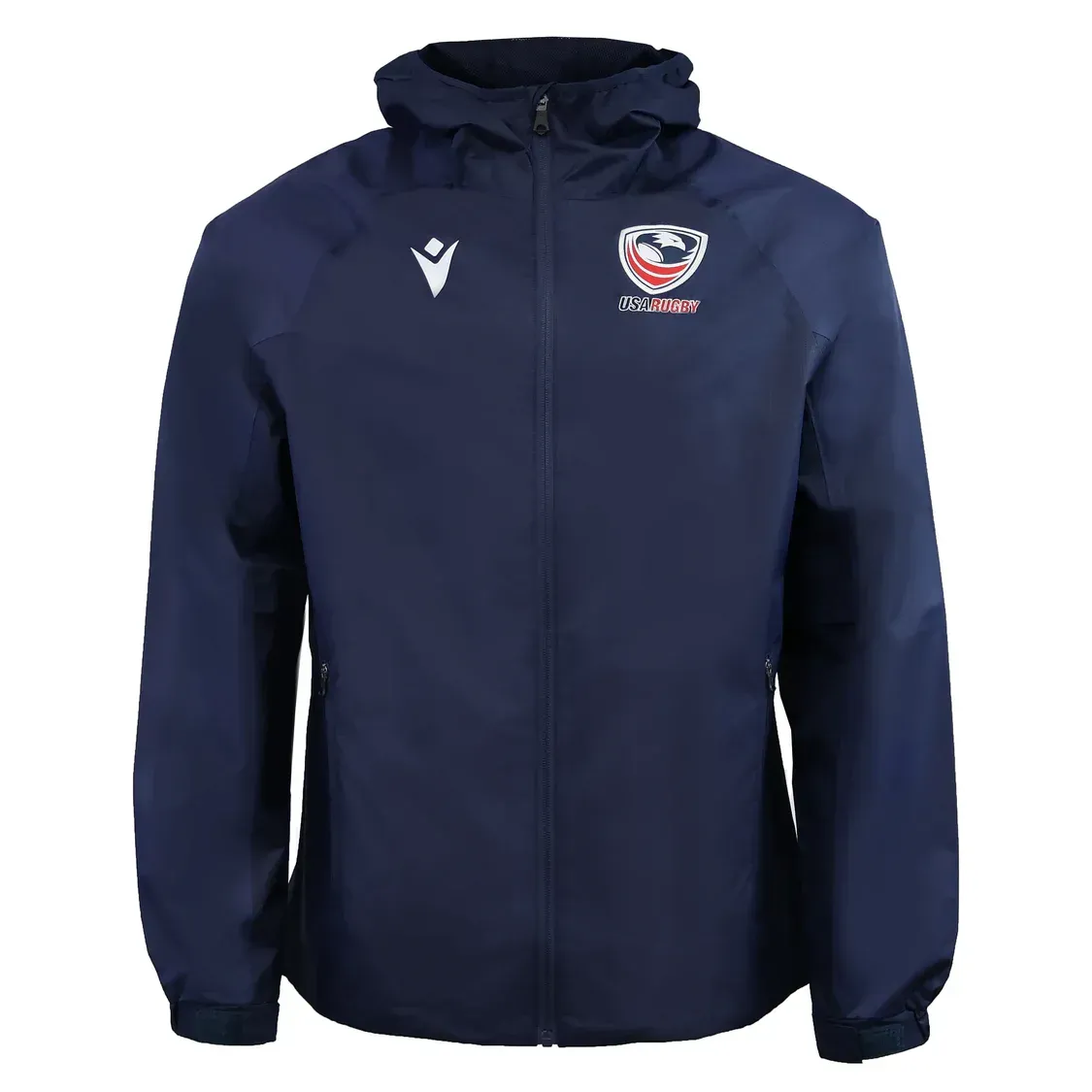 USA Rugby 25/26 Rain Jacket by Macron