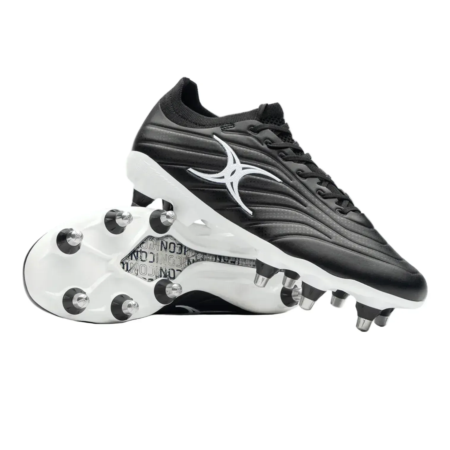 Gilbert Icon Power 8S V2 Boots (SG) - Black