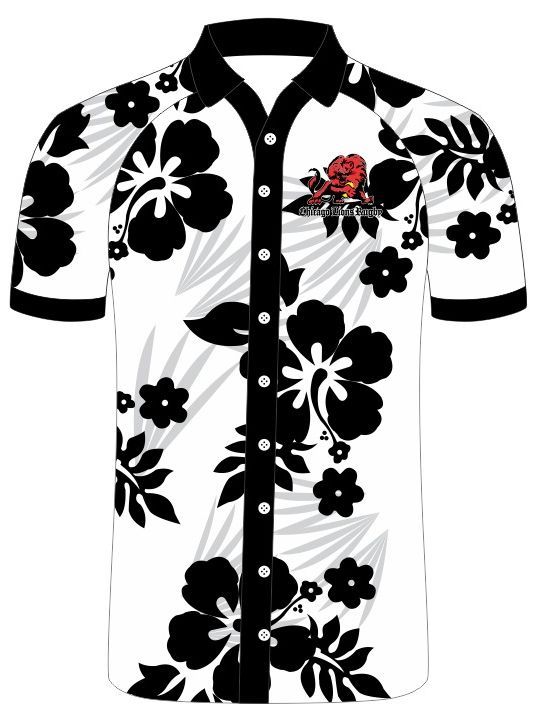 Lions - Hawaiian Button Up