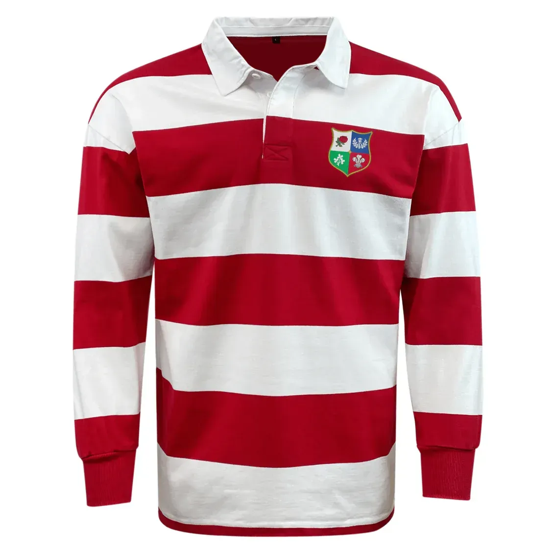Nations of Rugby British & Irish Lions Vintage Hooped Classic Jersey