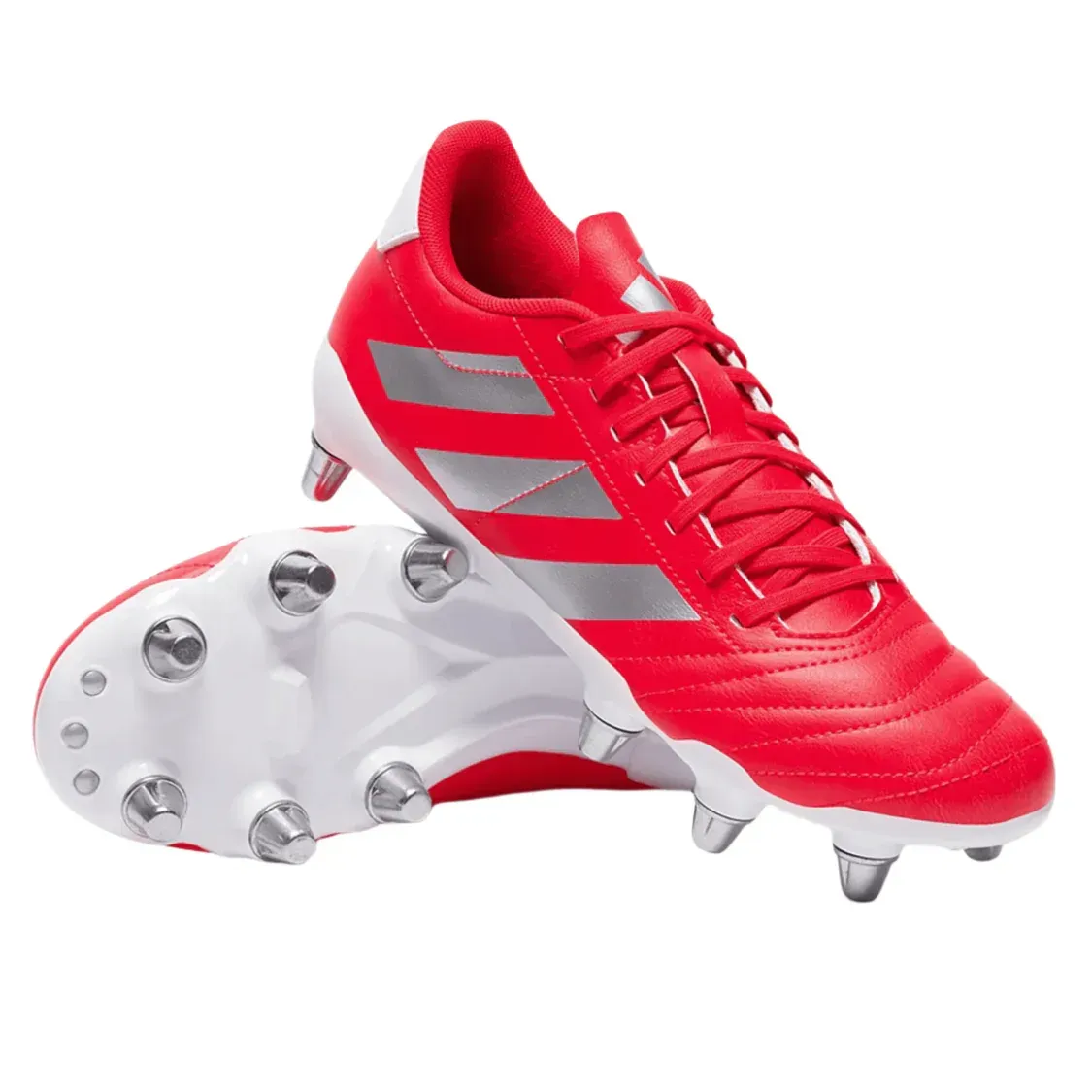 Adidas Kakari (SG) Boots - Lucid Red/Silver Metallic