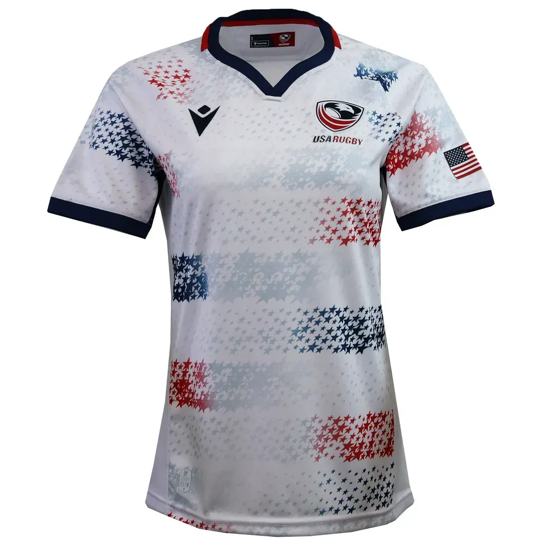 Women's USA Rugby 25/26 Home Replica Jersey by Macron