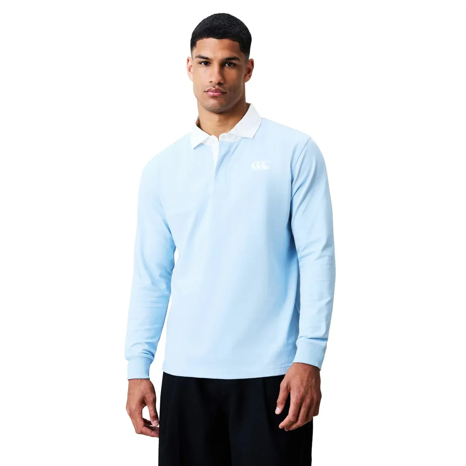 Canterbury Solid Dye Rugby Jersey - Light Blue
