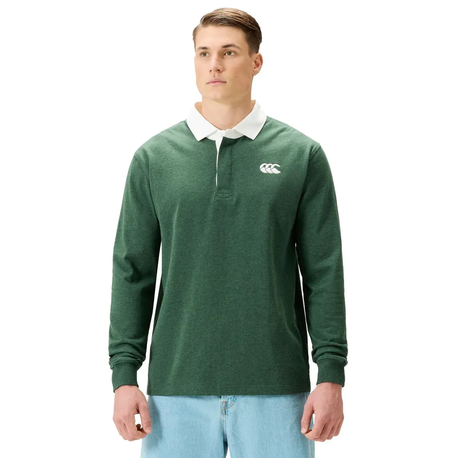 Canterbury Solid Dye Rugby Jersey - Sycamore Marl