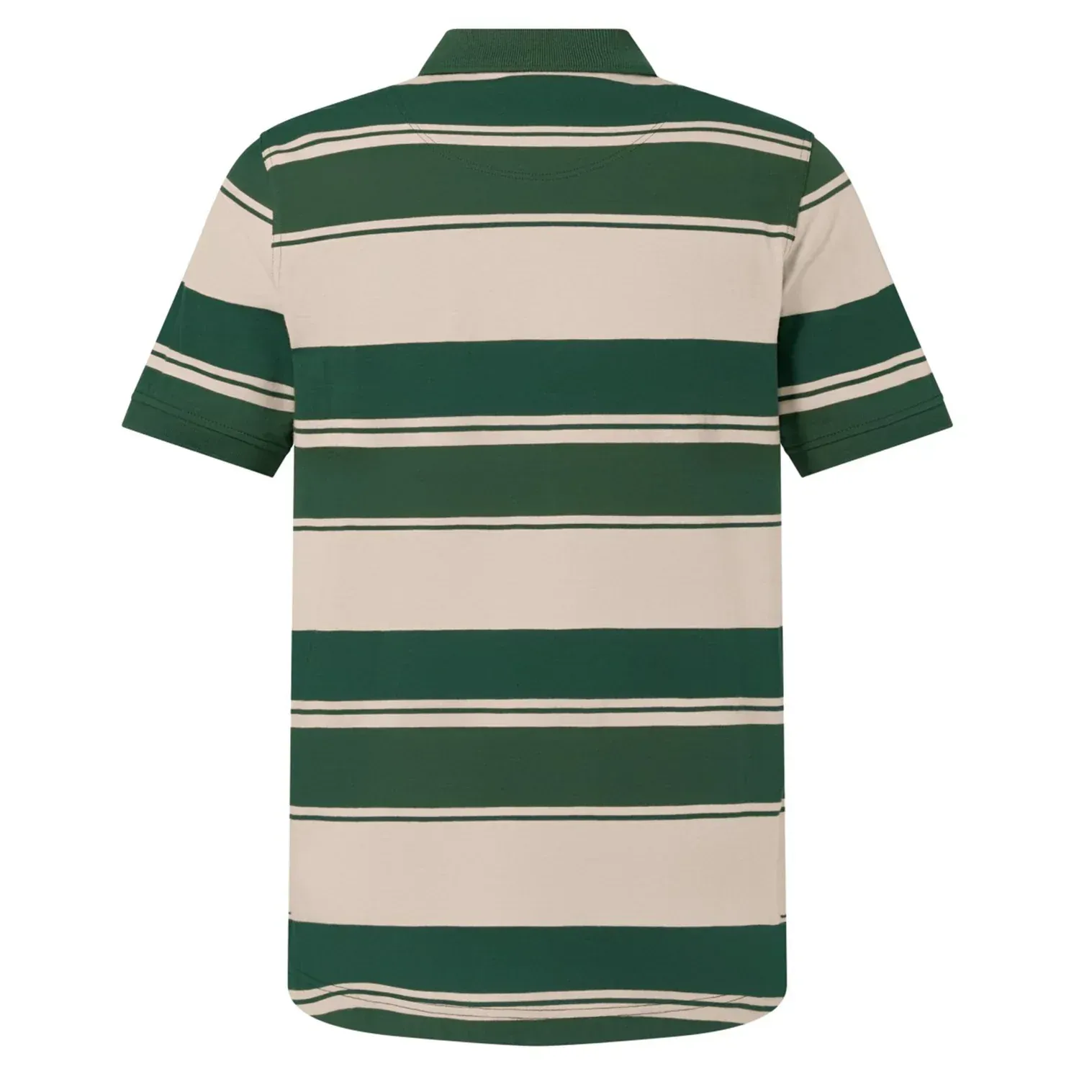 Canterbury Yarn Stripe Polo - Sycamore