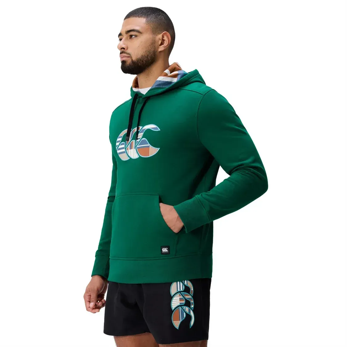 Canterbury Uglies Logo Hoodie - Evergreen
