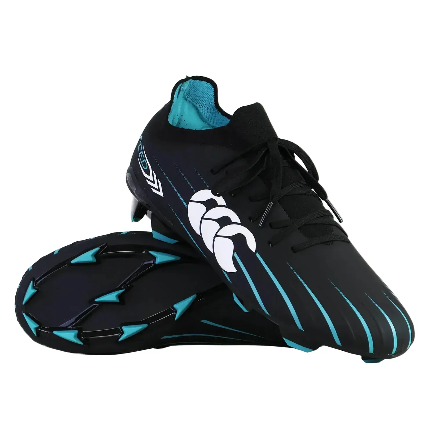 Canterbury Speed Falcon 2.0 Pro (FG) - Jet Black/Baltic Green
