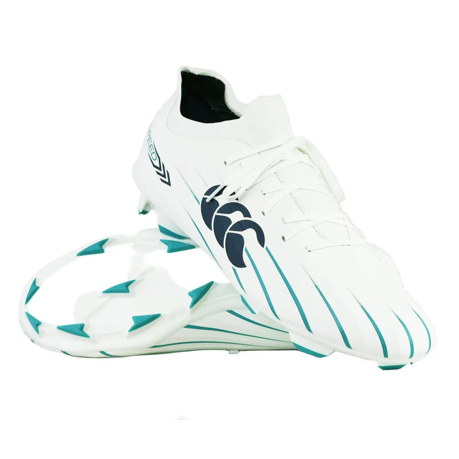 Canterbury Speed Falcon 2.0 Pro (FG) - White/Baltic Green