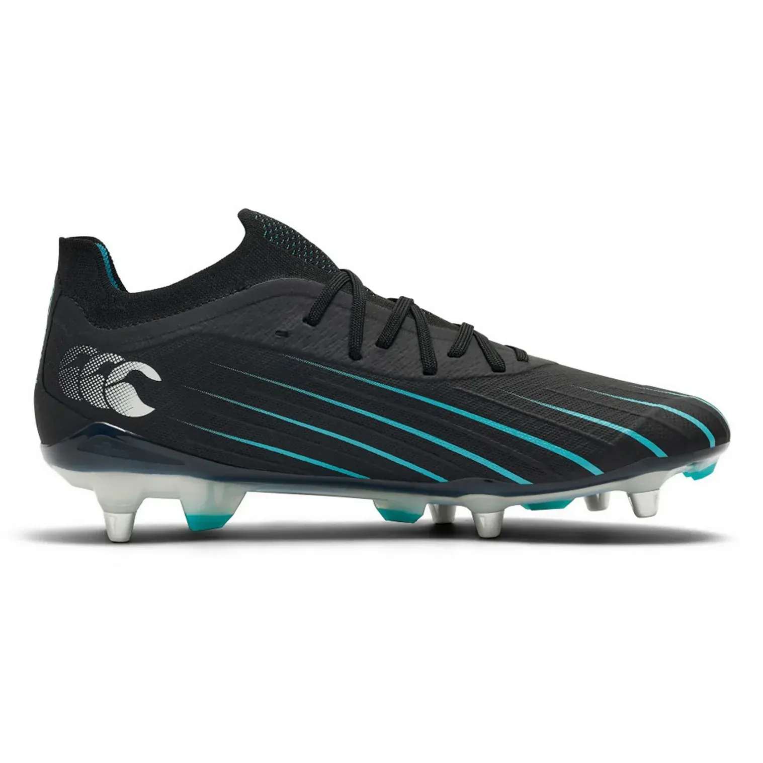 Canterbury Speed Falcon 2.0 Elite (SG) - Jet Black/Baltic Green