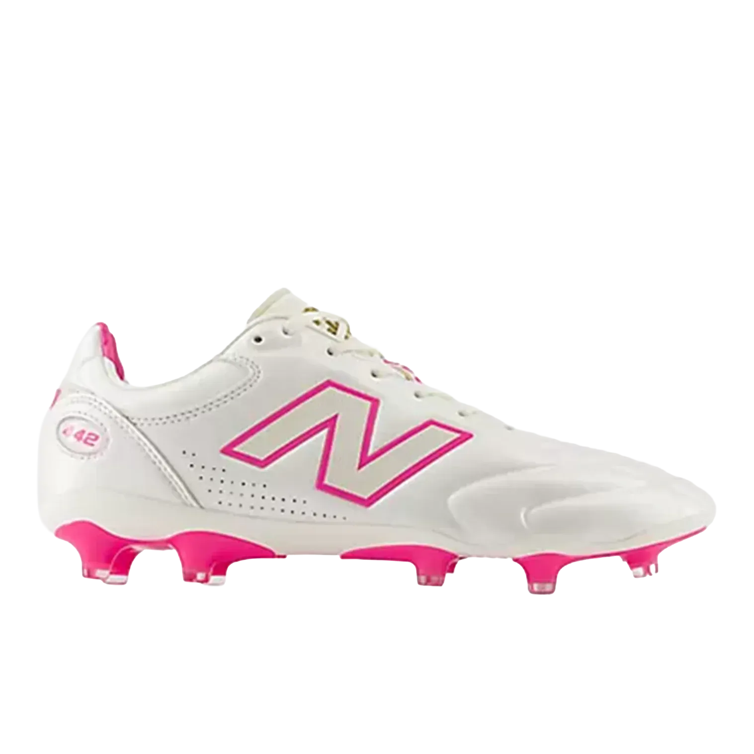 New Balance 442 Elite (FG) v3 - Sea Salt/Pink Heat