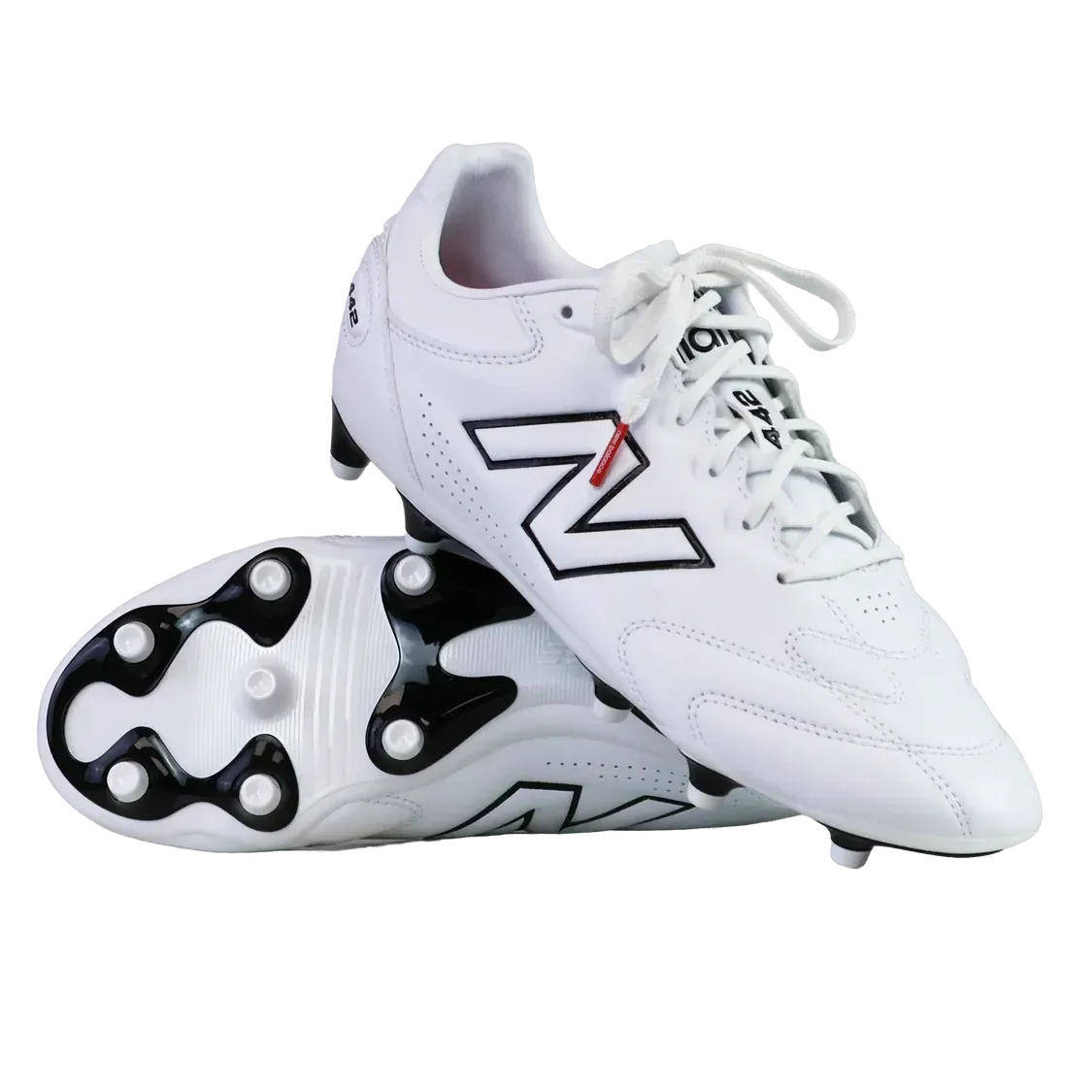 New Balance 442 Pro Boots (FG) v3 - White/Black