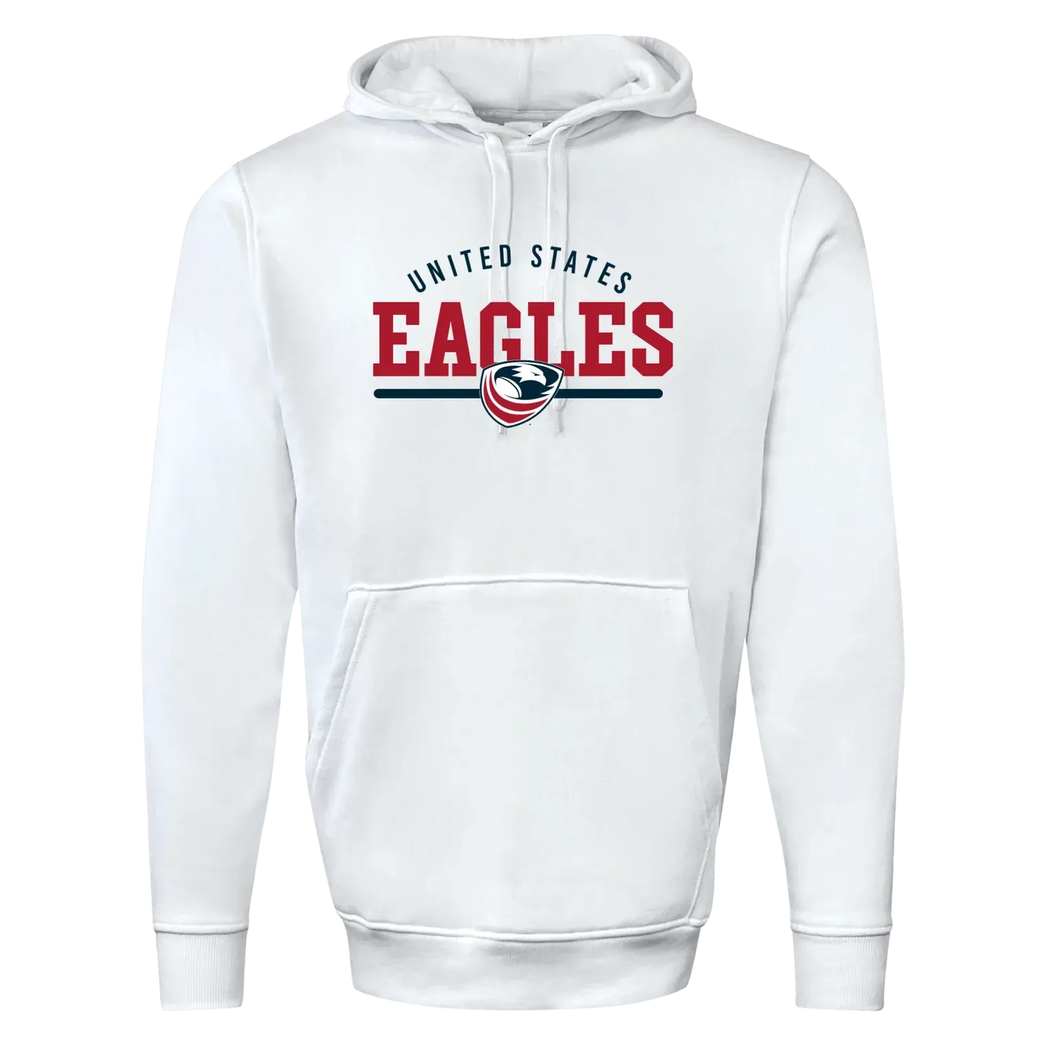 USA Rugby Wordmark 60/40 Pullover Hoodie