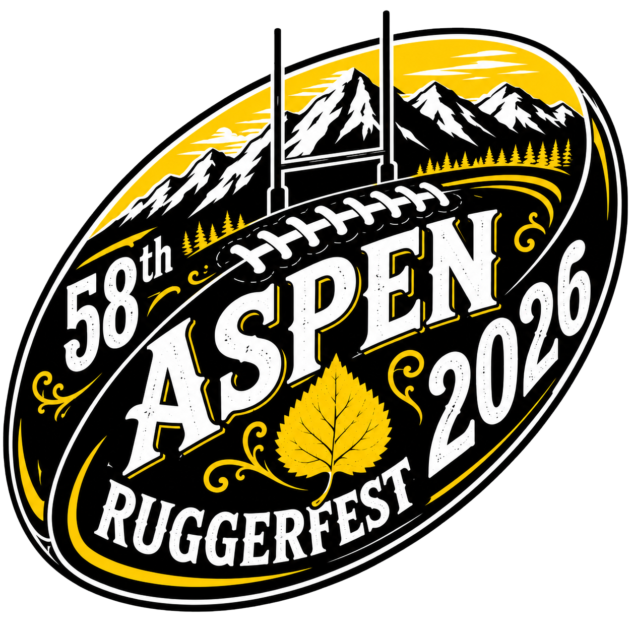 2026 Ruggerfest - Tournament T-Shirt (Sport Grey)