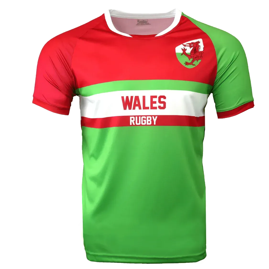 Nations of Rugby Wales Rugby Supporters Jersey