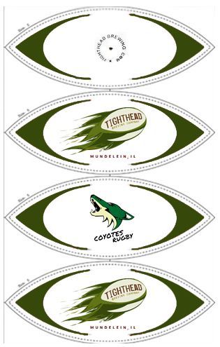 Coyotes - Rugby Ball