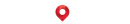 A red pin is floating in the air on a white background.