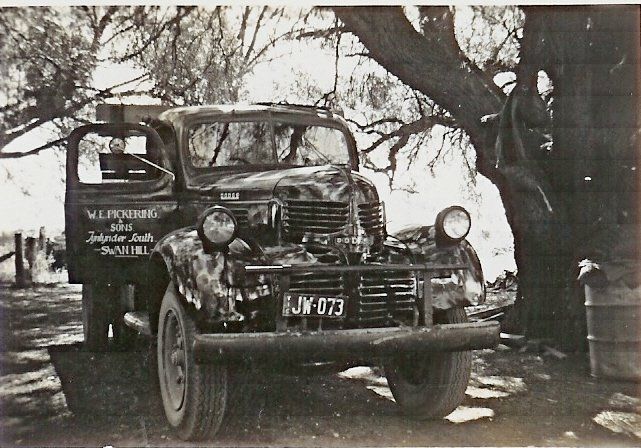 Old Black and White Image of a Truck | Swan Hill, Vic | Pickering Transport Group