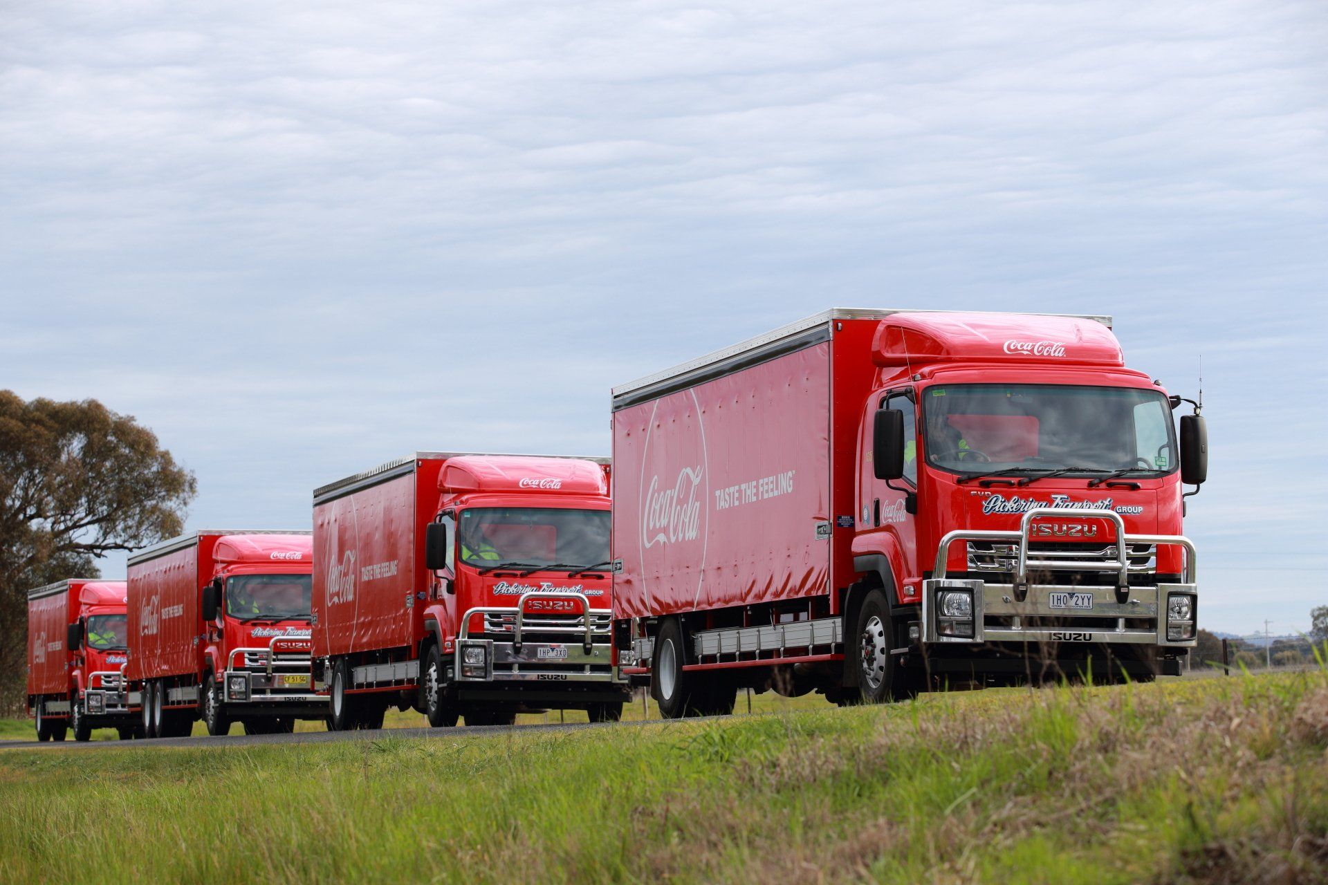 A Fleet of a Coca-Cola Truck | Swan Hill, Vic | Pickering Transport Group