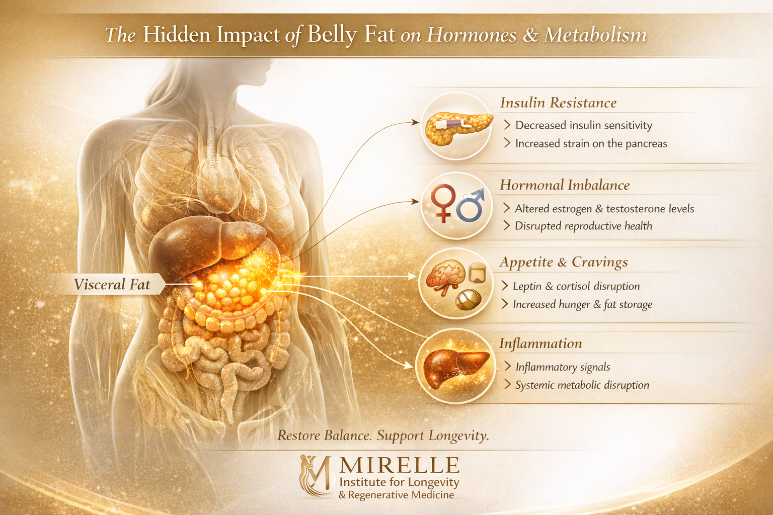 Abdominal fat implications on overall health, explained by Dr. Ianculovici
