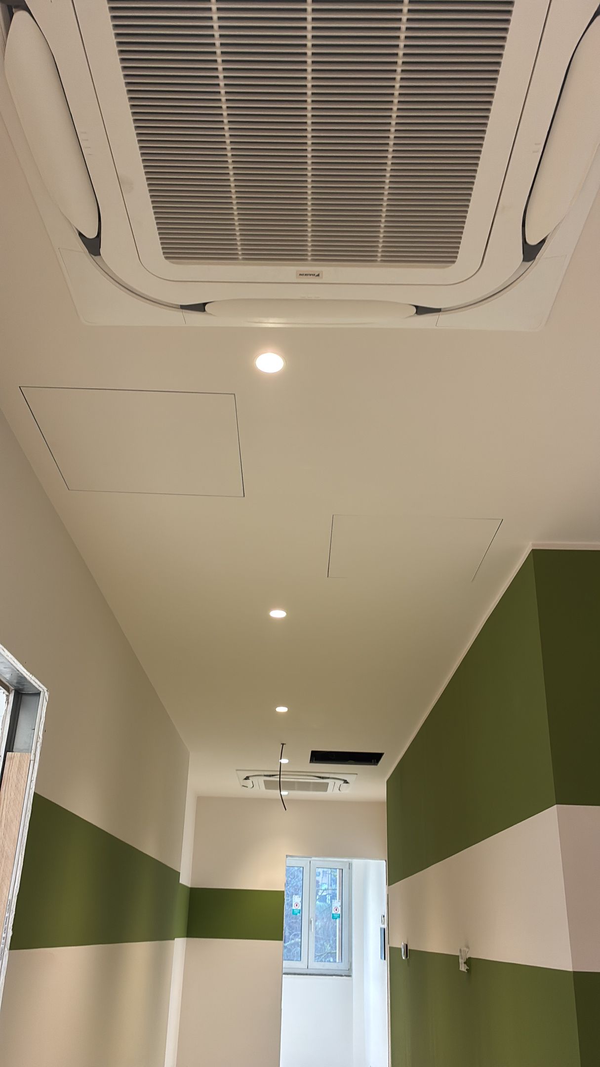 bocchette di ventilazione a soffitto