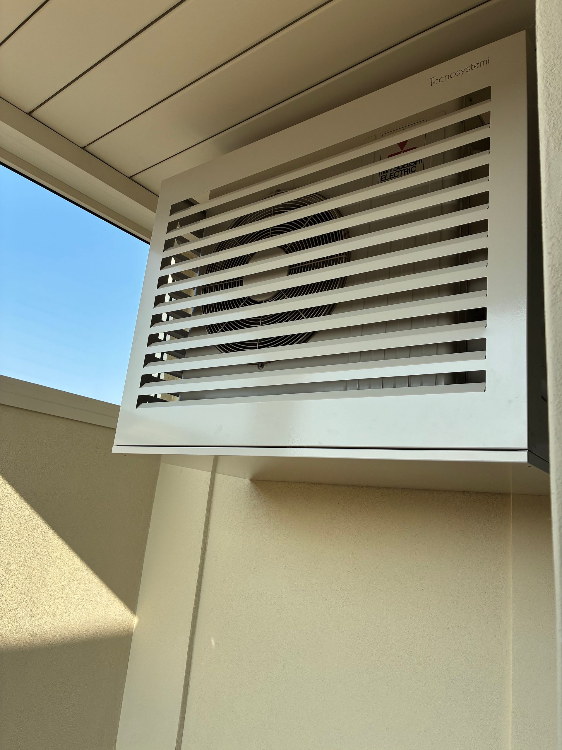 Griglia di ventilazione bianca