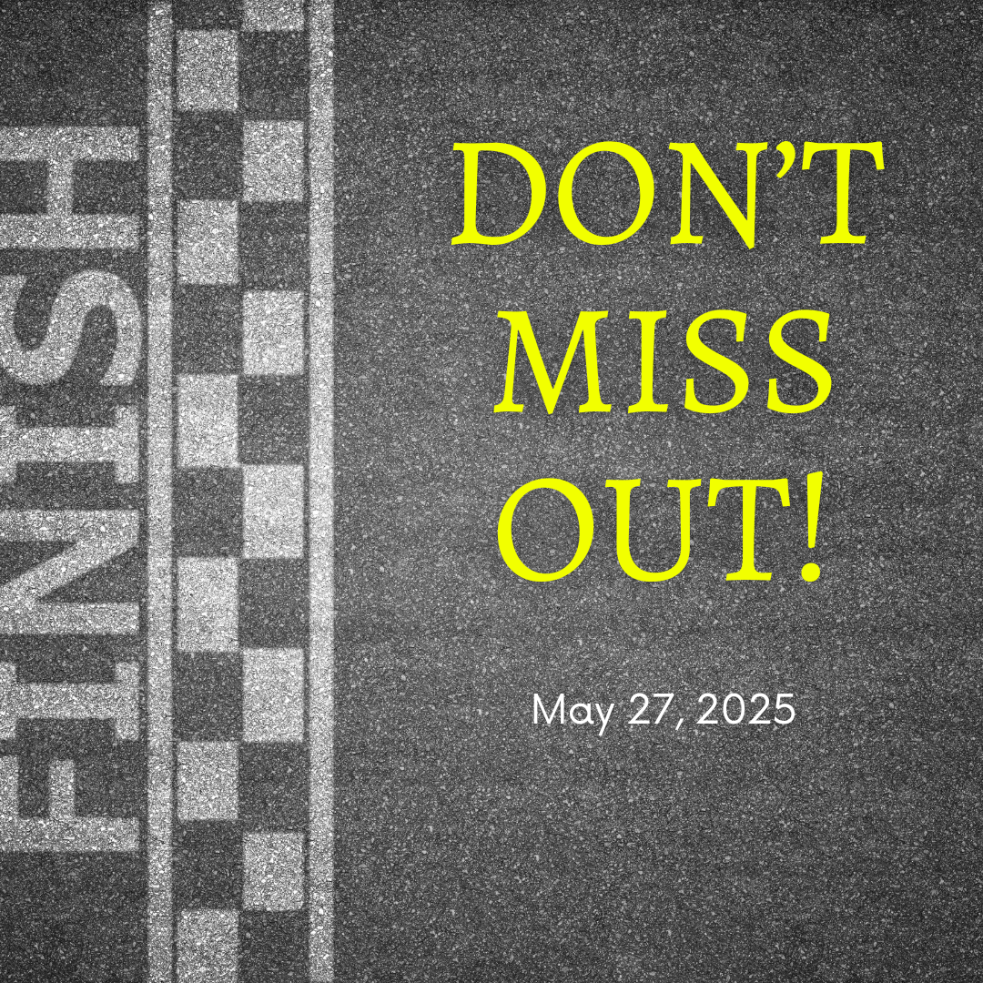 don't miss out