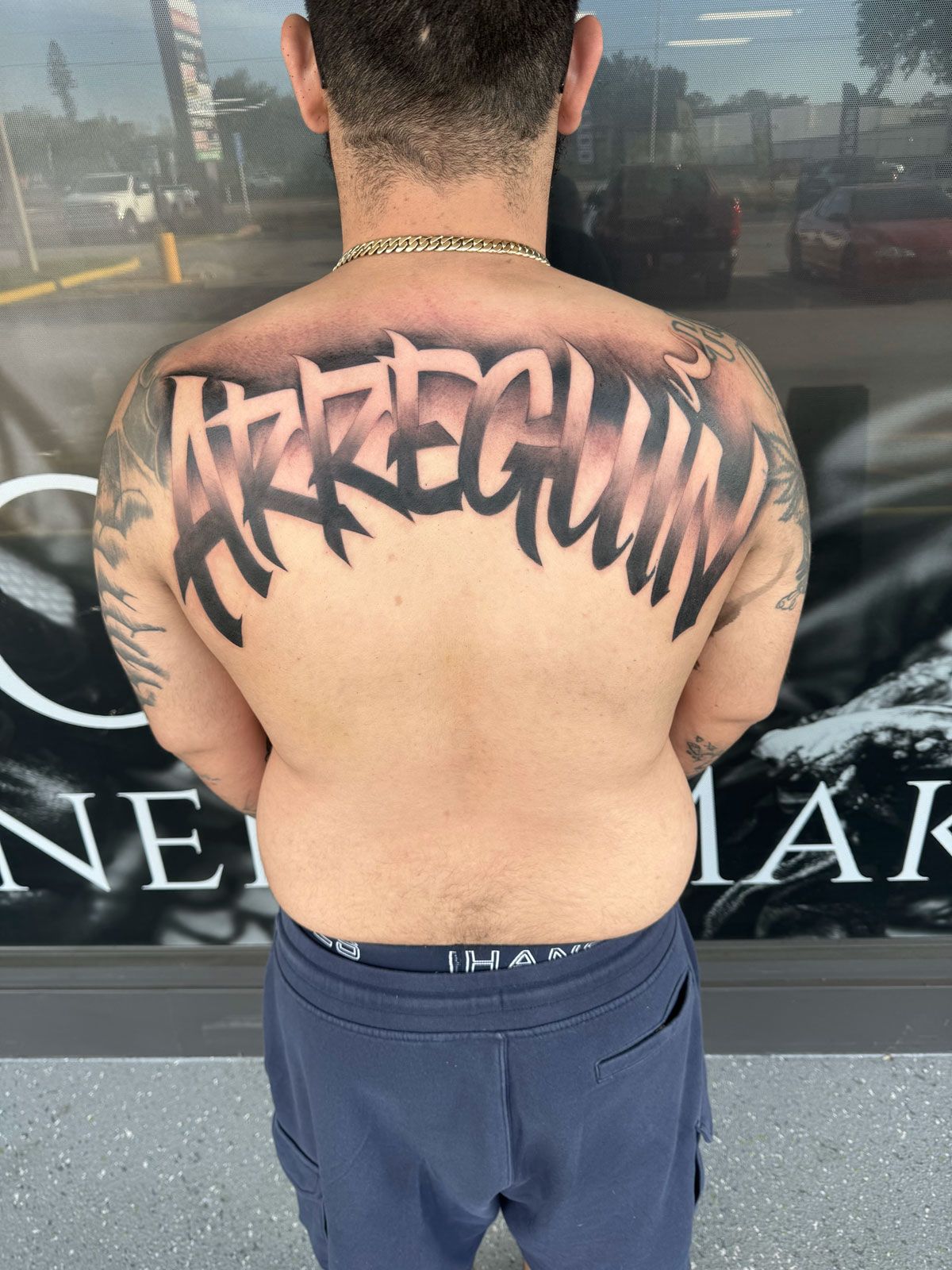 font tattoo