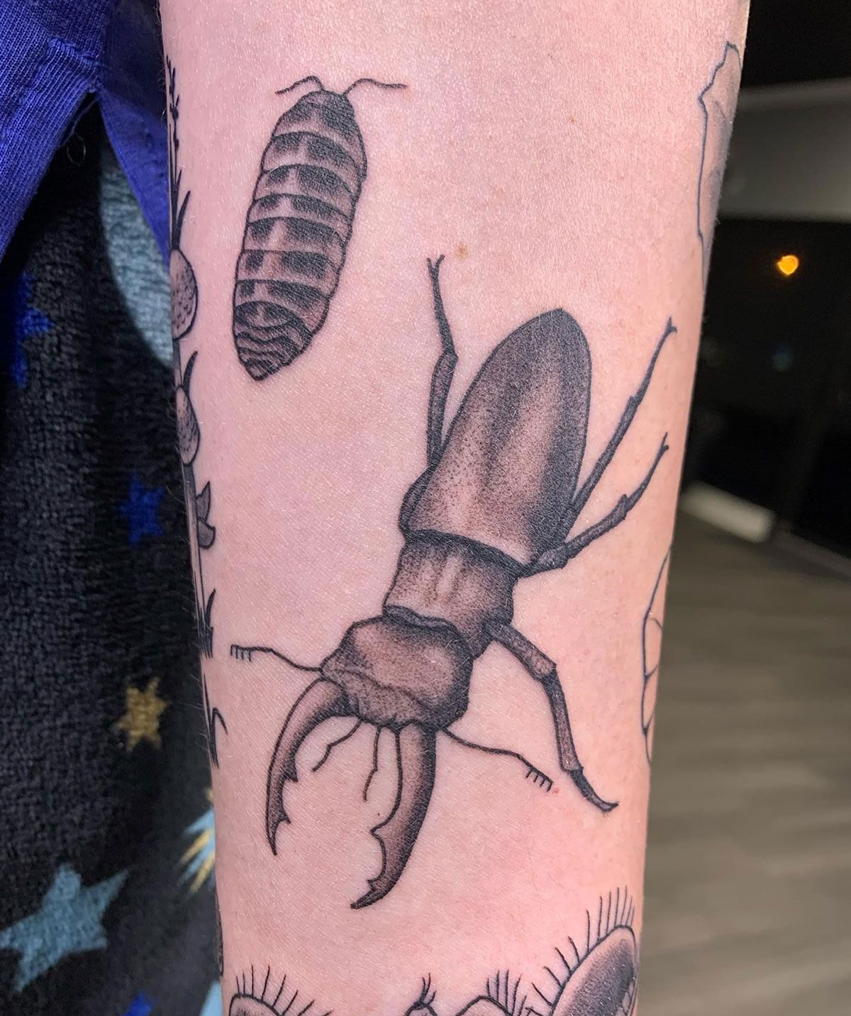 insect tattoo